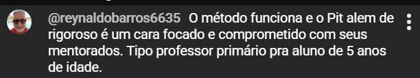 Print de feedback de aluno 4