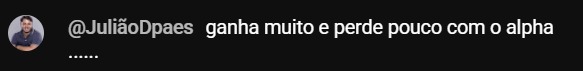 Print de feedback de aluno 2